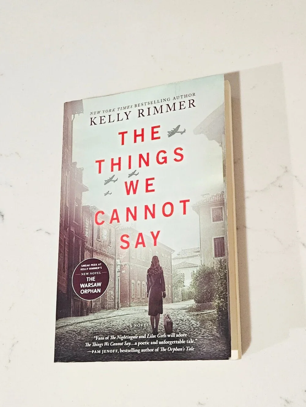 The Things We Cannot Say by Kelly Rimmer Paperback Book